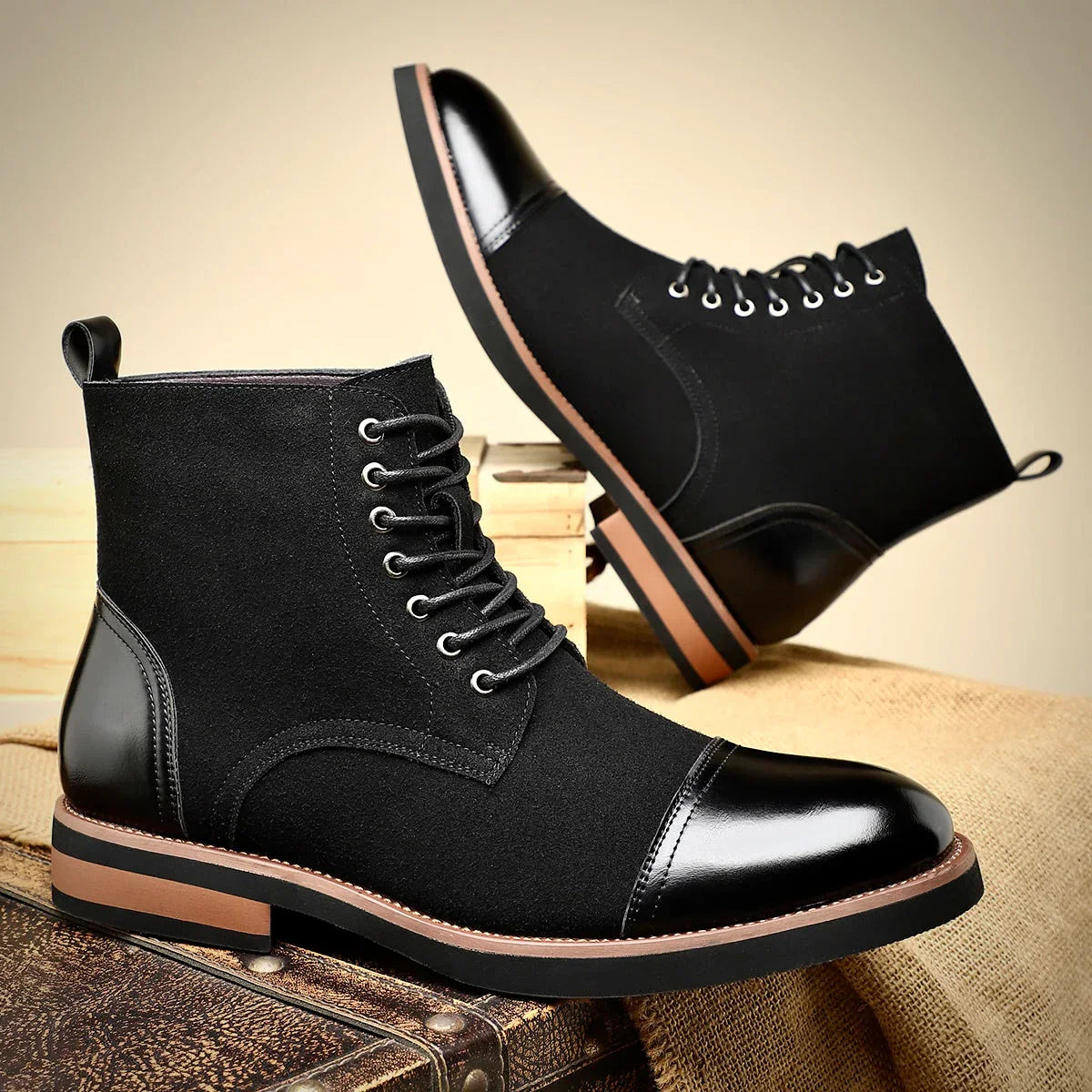 Bottes en cuir Oliver Ashford Oxford