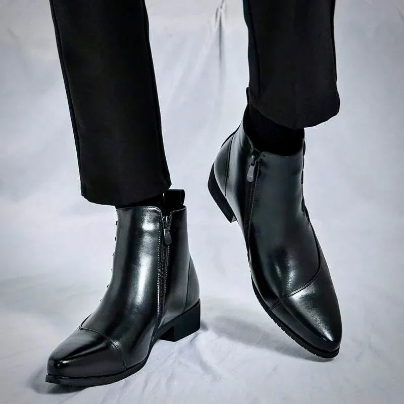 Bottes de costume en cuir Samuel Thatcher