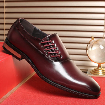 Bertolini Chaussures Oxford en Cuir Véritable