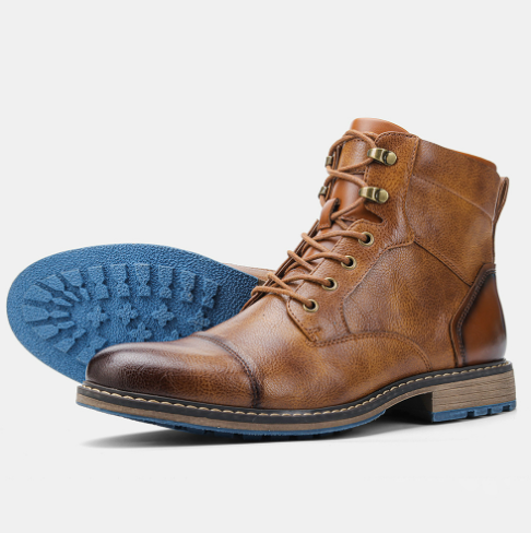 Aaron | Bottes Oxford en Cuir Premium Fait Main